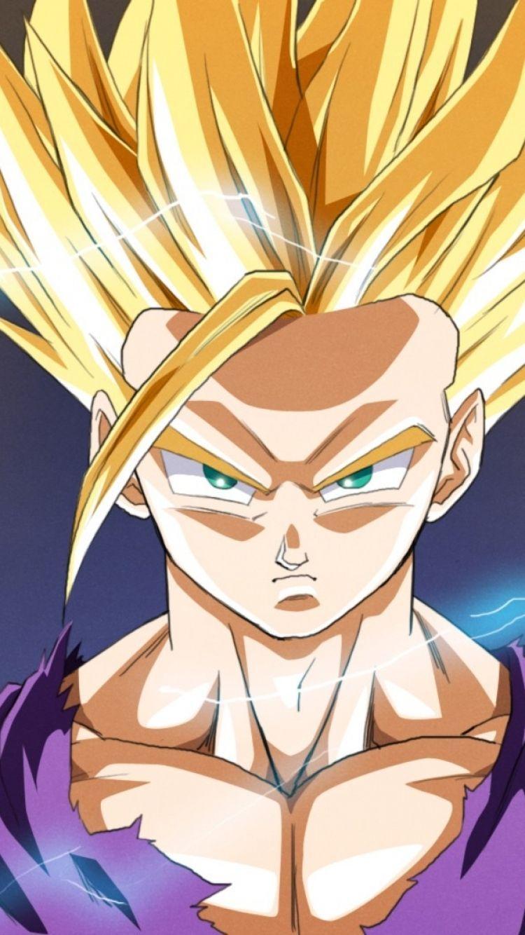 Gohan Super Saiyan 2 HD Mobile Wallpaper., dragon ball wallpapers gohan 