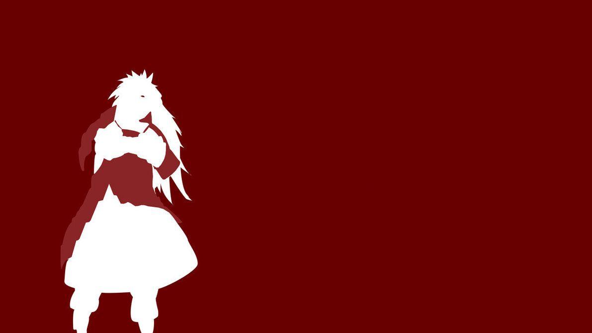 Madara Uchiha Minimalist Wallpaper