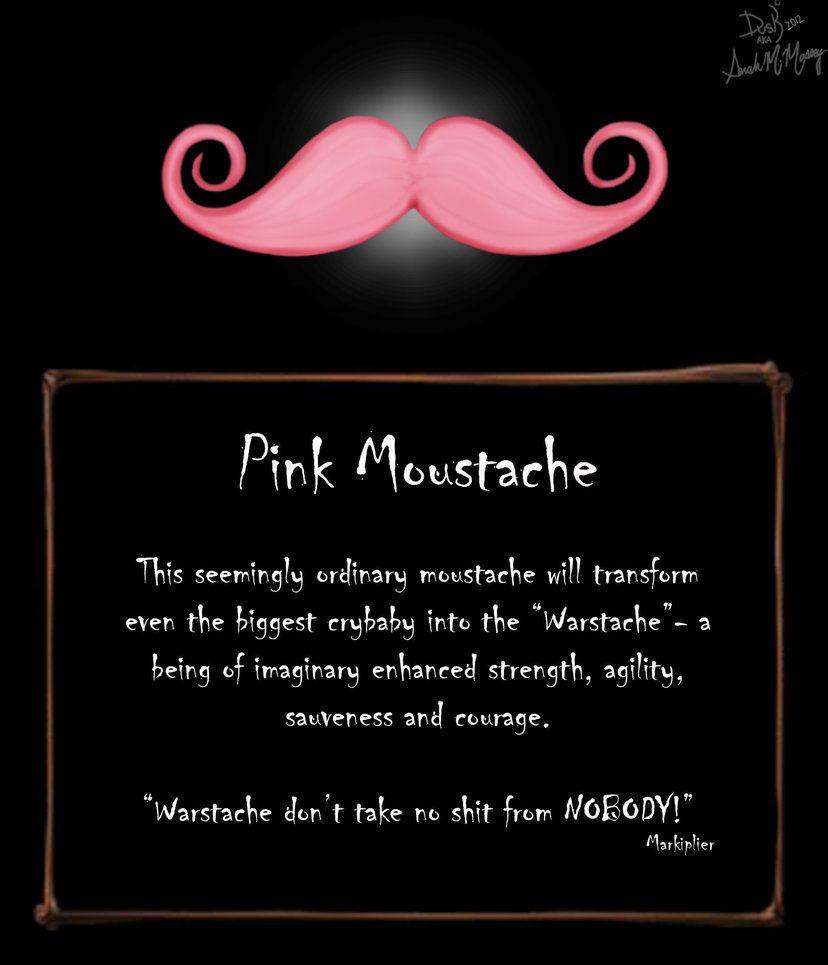 ITEM: Pink Moustache