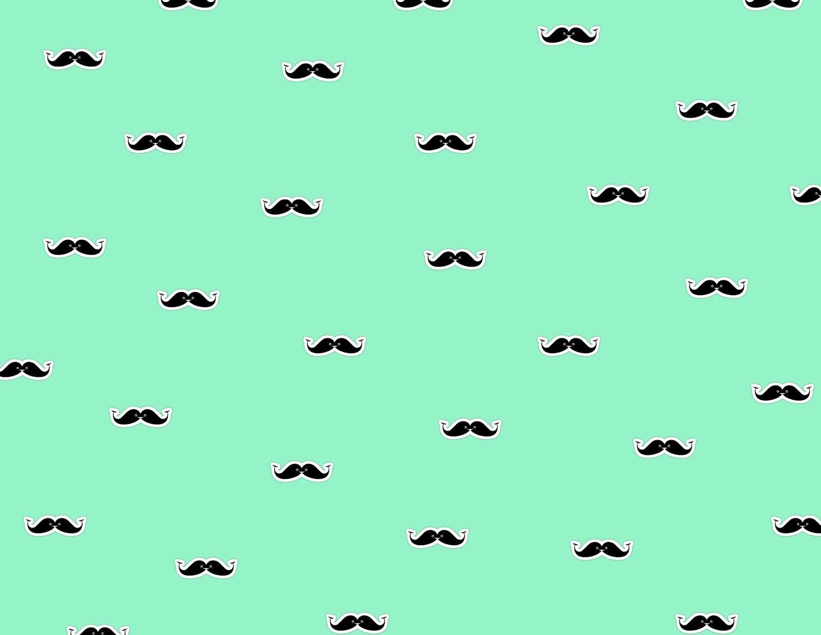 Mustache Wallpaper Desktop Wallpaper