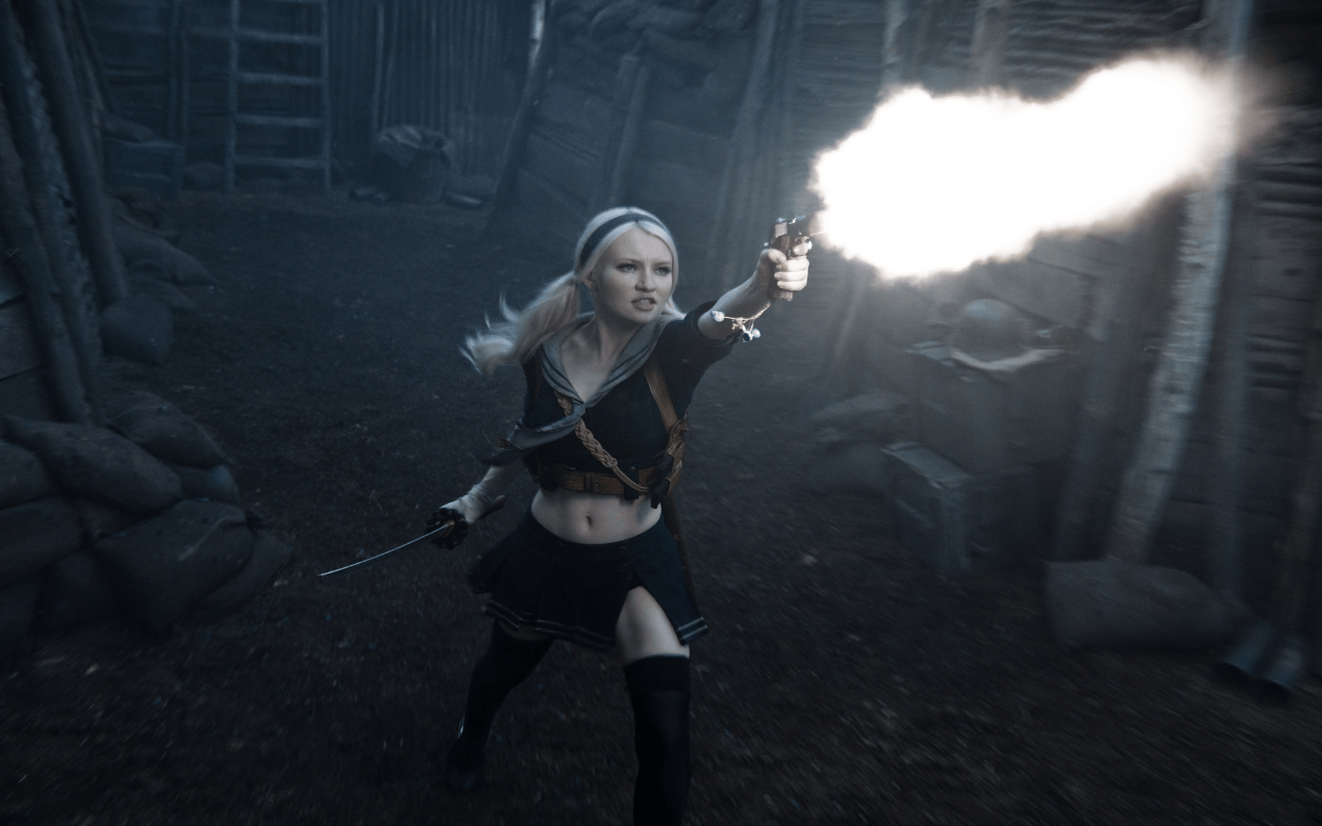 Emily Browning Sucker Punch Wallpaper HD / Desktop and Mobile