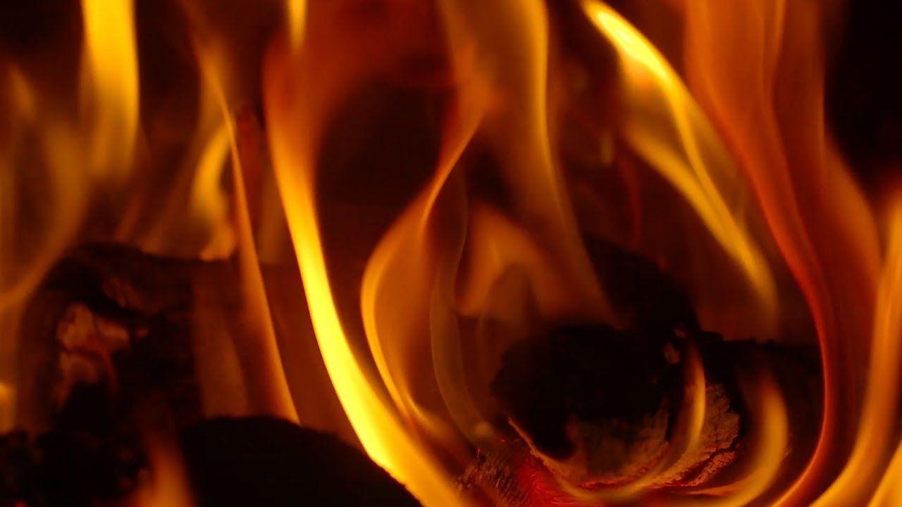Looping Fire and Flames Background Stock Video Download