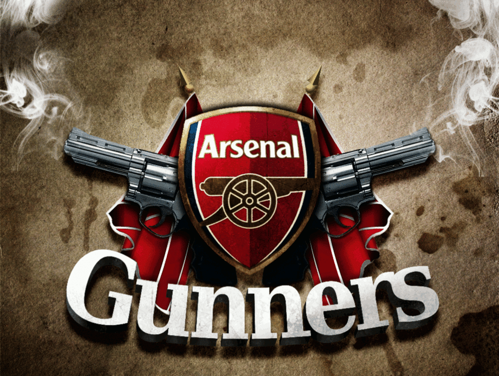 3D Gunners Arsenal Logo Wallpaper Free HD Desk Wallpaper