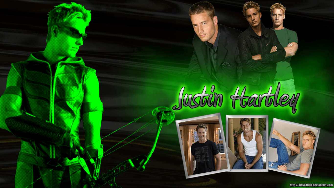 Justin Hartley Oliver Queen Green Arrow Smallville Wallpaper Justin