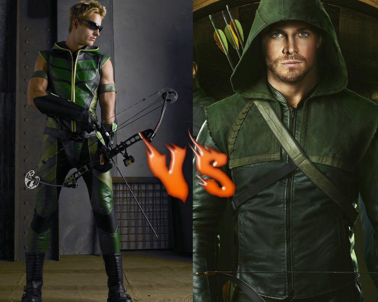 Comic Uno Oliver Queen (Arrow) VS Oliver Queen (Smallville)