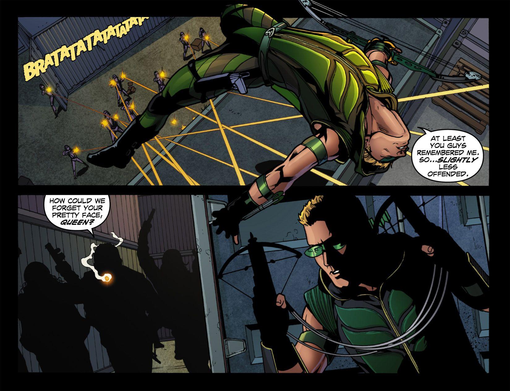 Smallville Green Arrow vs Post Crisis Batman