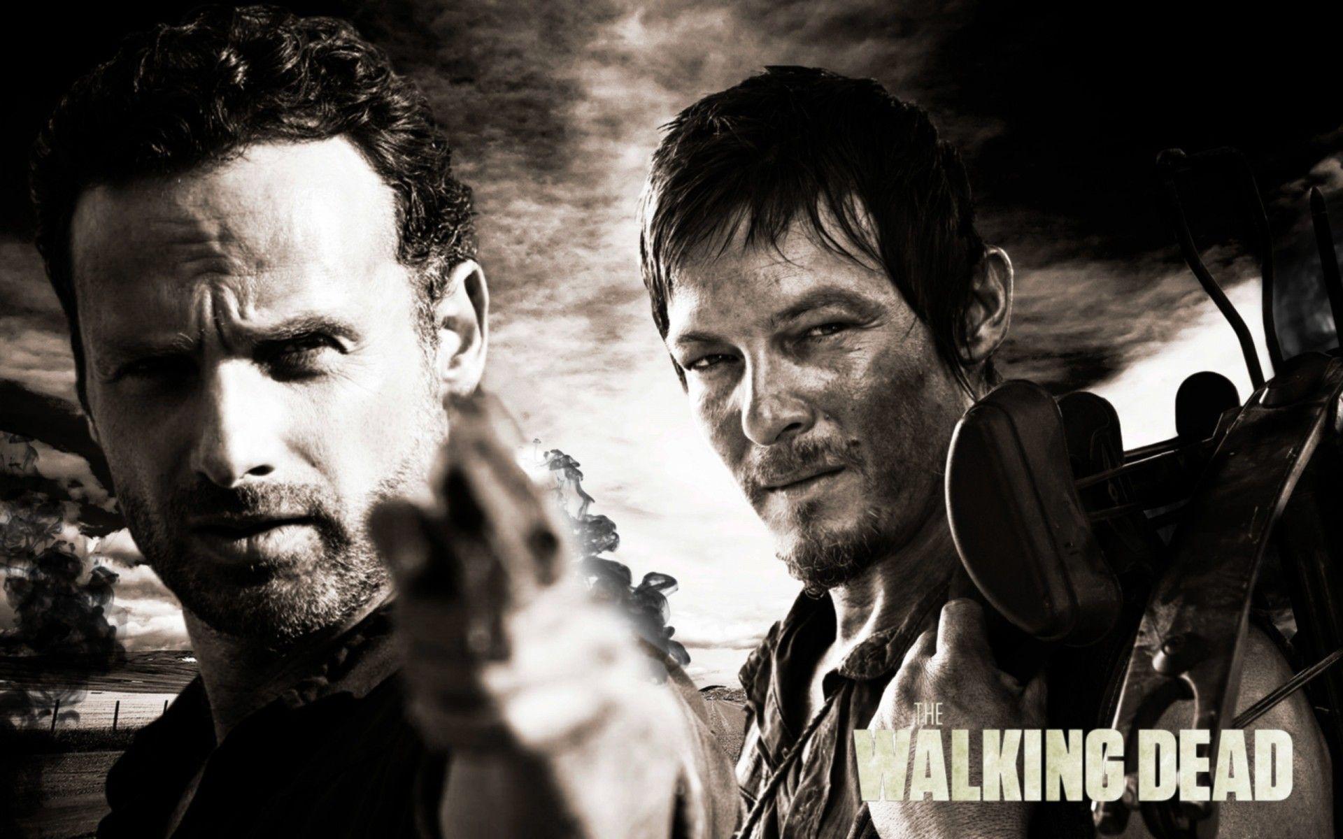Rick and Daryl The Walking Dead. Android wallpaper for free