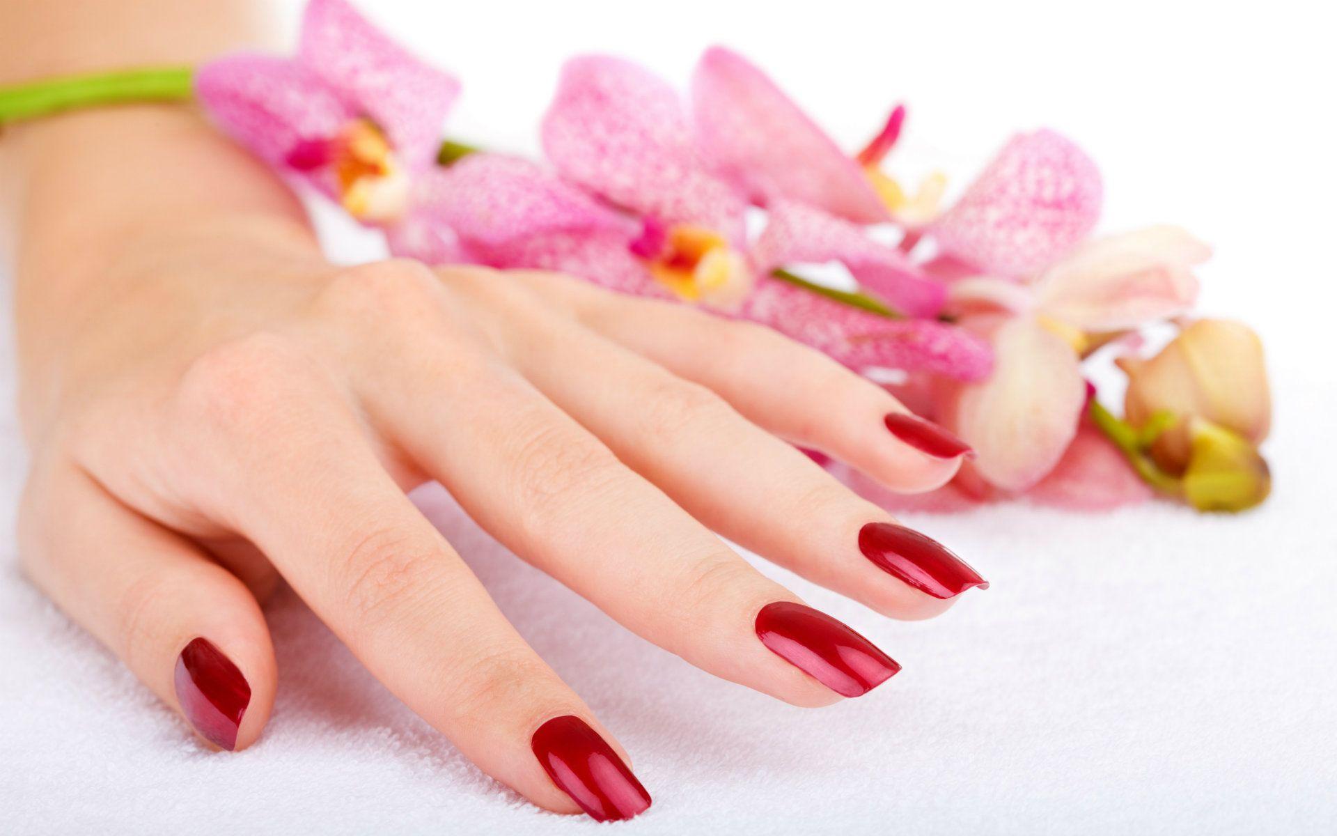 Most Beautiful Nails Wallpaper HD Image For Brides