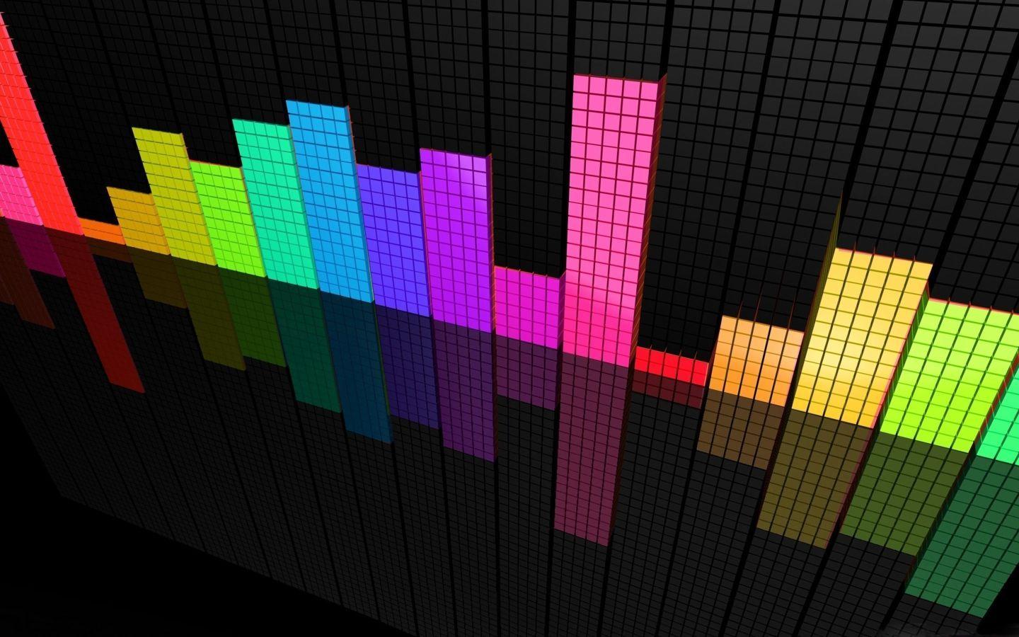 Colorful Equalizer Mac Wallpaper Download. Free Mac Wallpaper