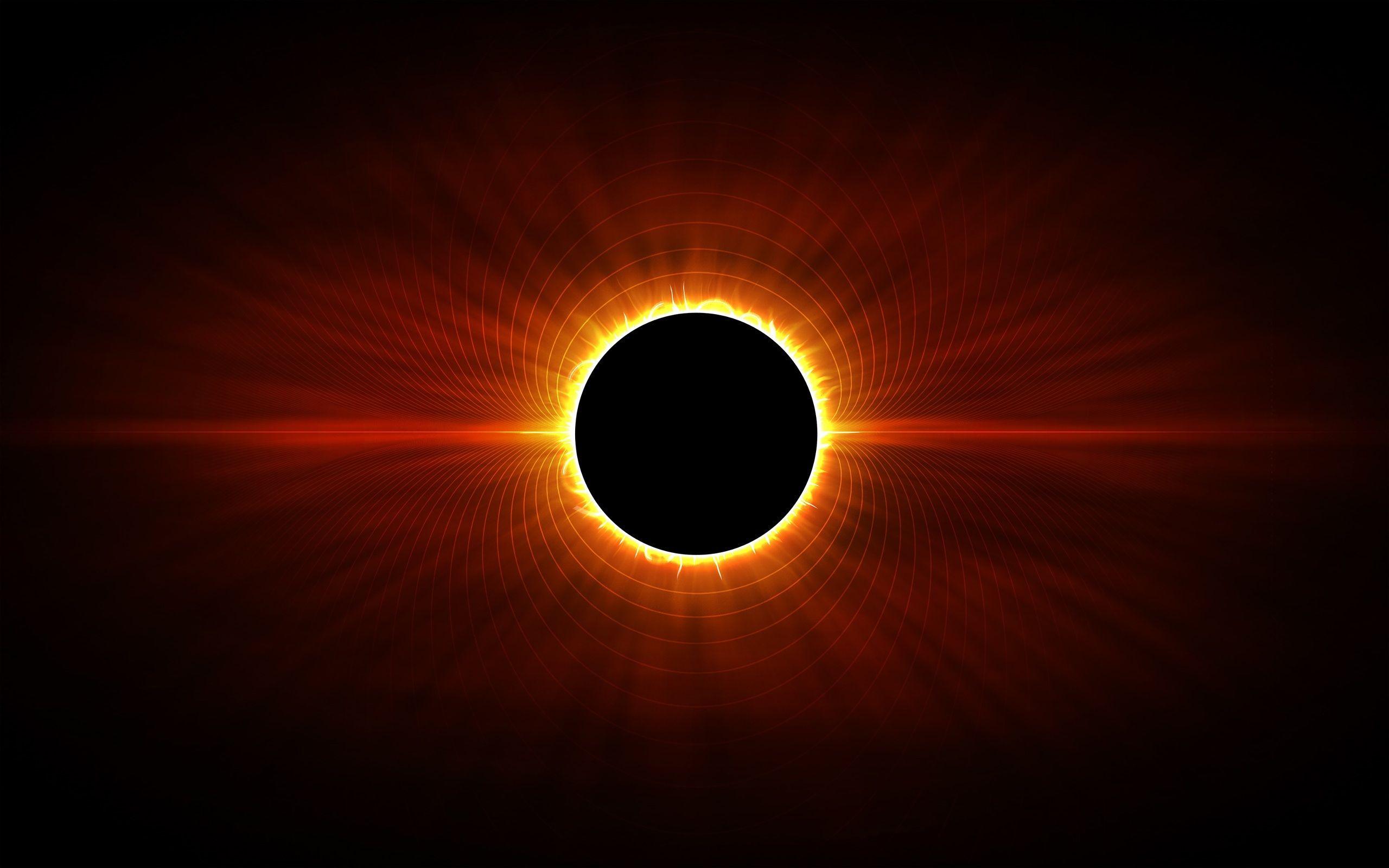 Wallpaper.wiki HD Solar Eclipse Wallpaper PIC WPB007173