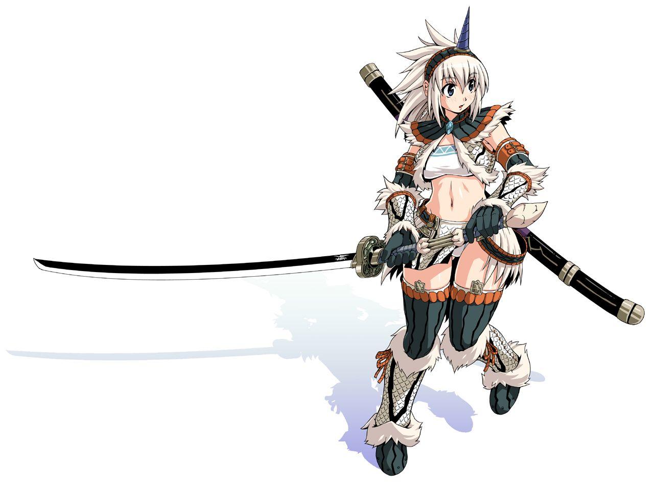 armor funamushi (funa) katana kirin monster hunter sword weapon