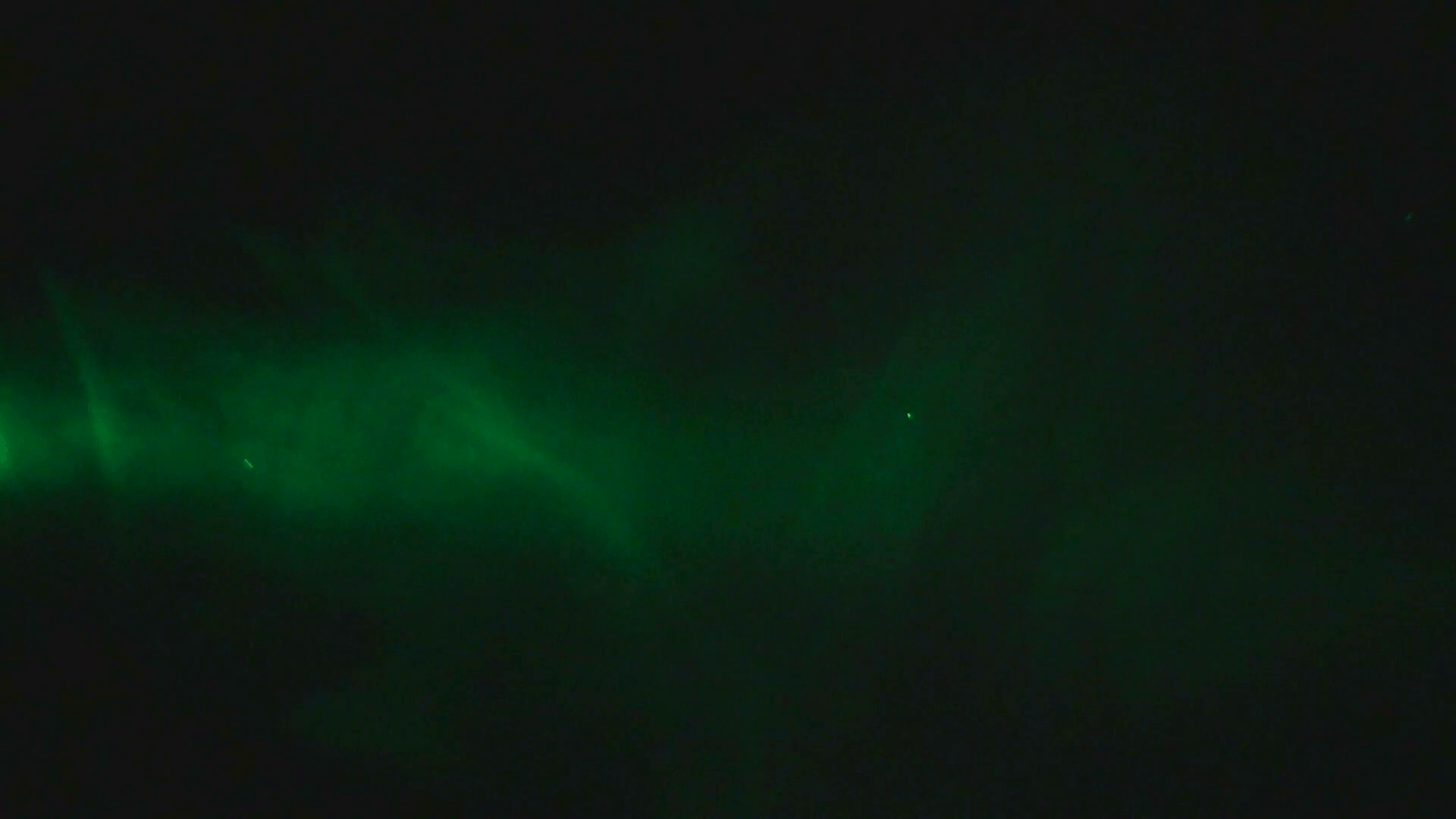 Green smoke on a black background Stock Video Footage