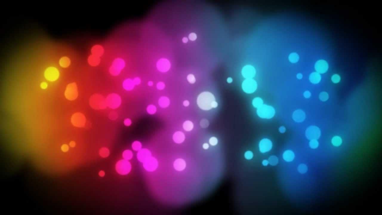Multi Colored Rainbow Bokeh Background Video Clip Motion Graphic