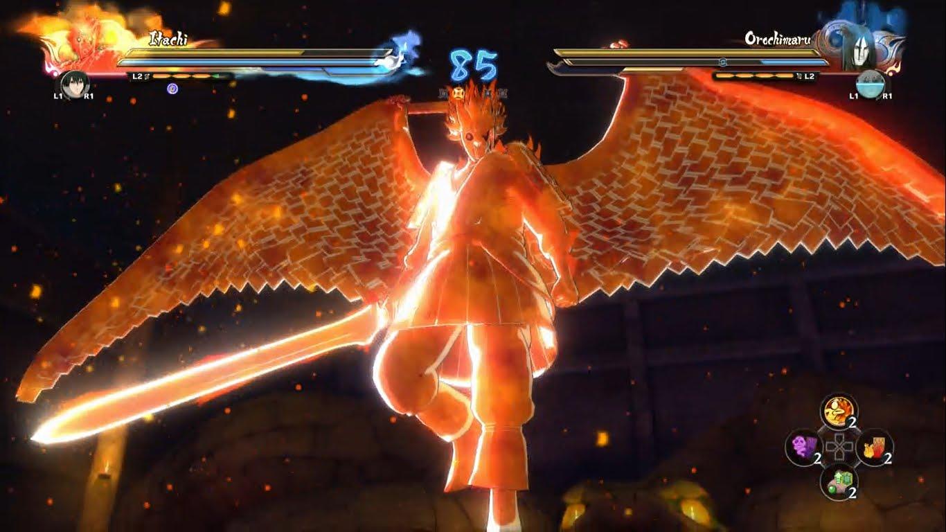 Itachi perfect Susanoo. Naruto Shippuden Storm 4