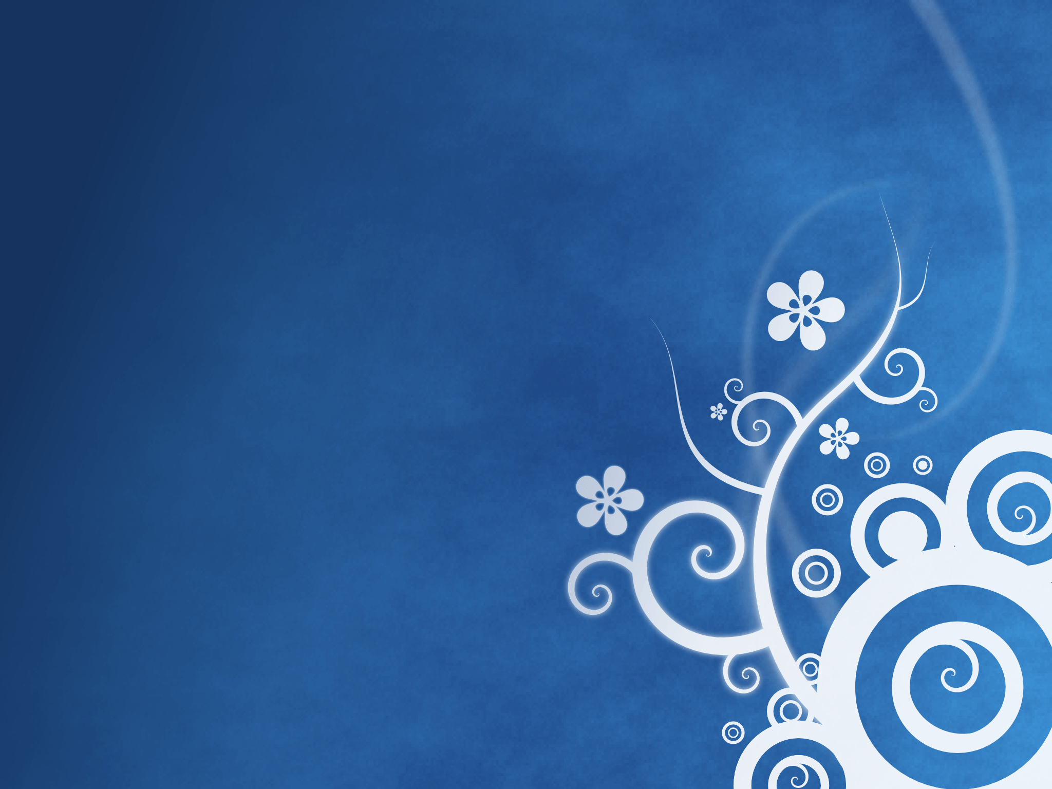Wallpaper Blue Abstract