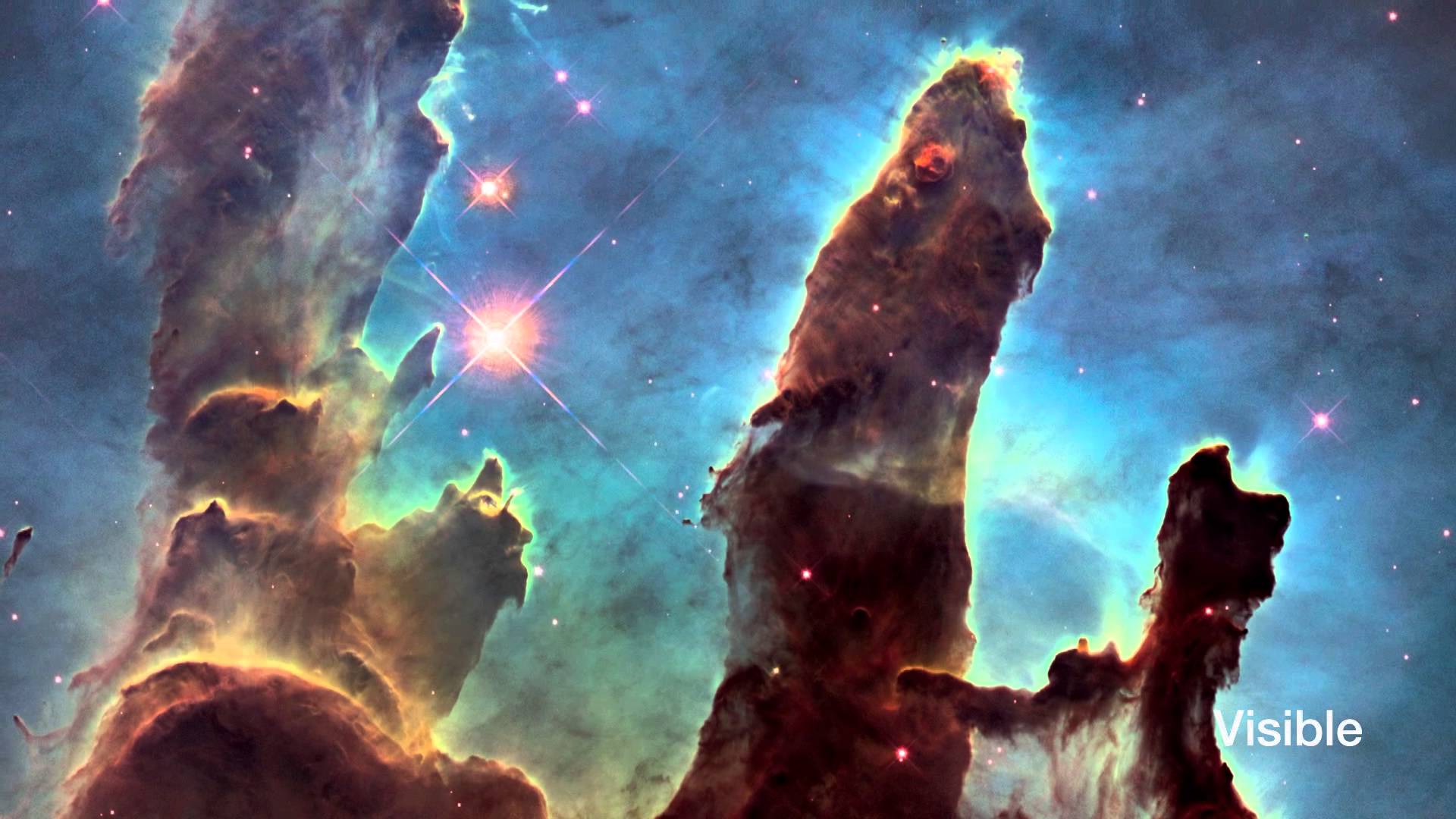 Hubblecast 82: New view of the Pillars of Creation