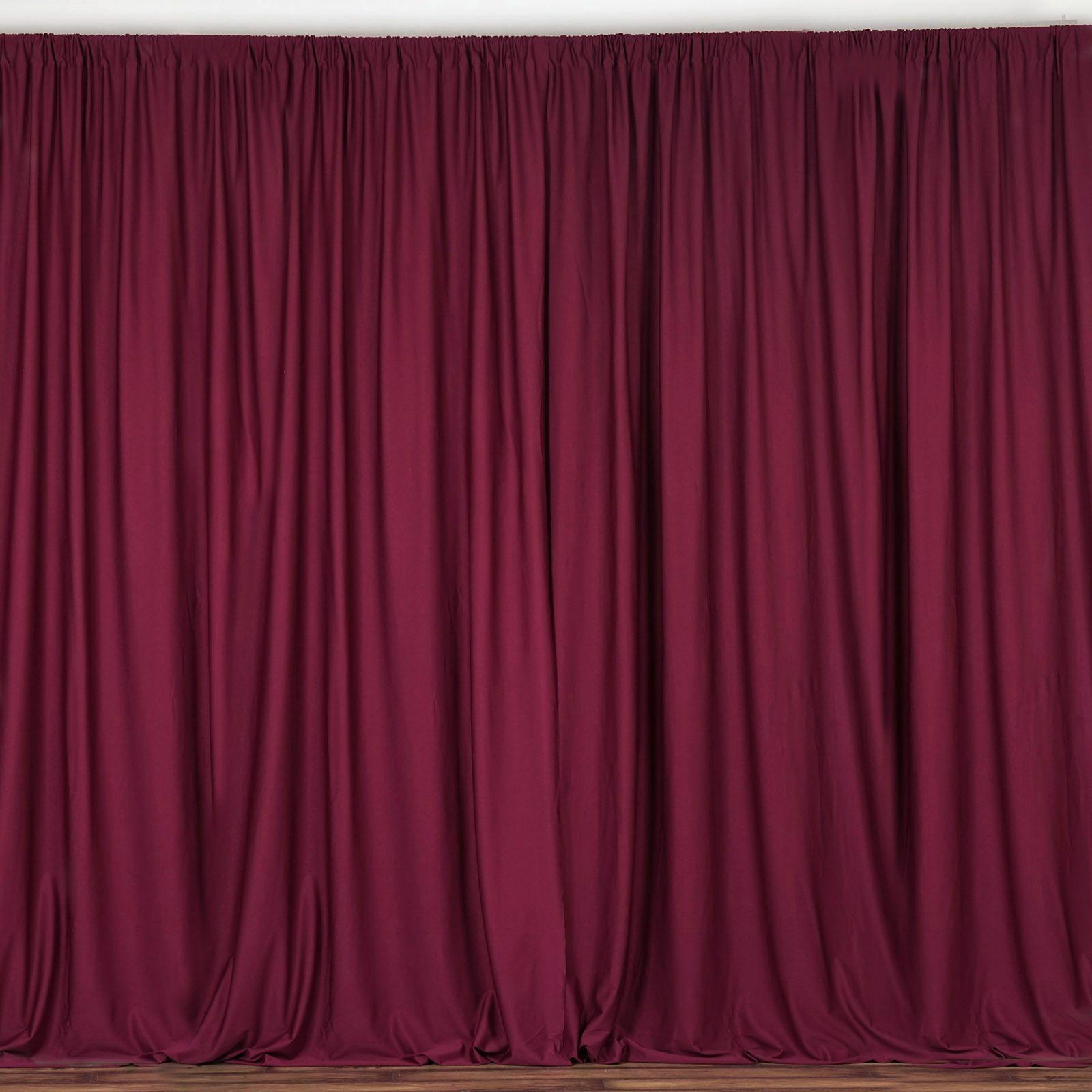Polyester Professional BACKDROP CURTAINS 10ft x 10ft Background