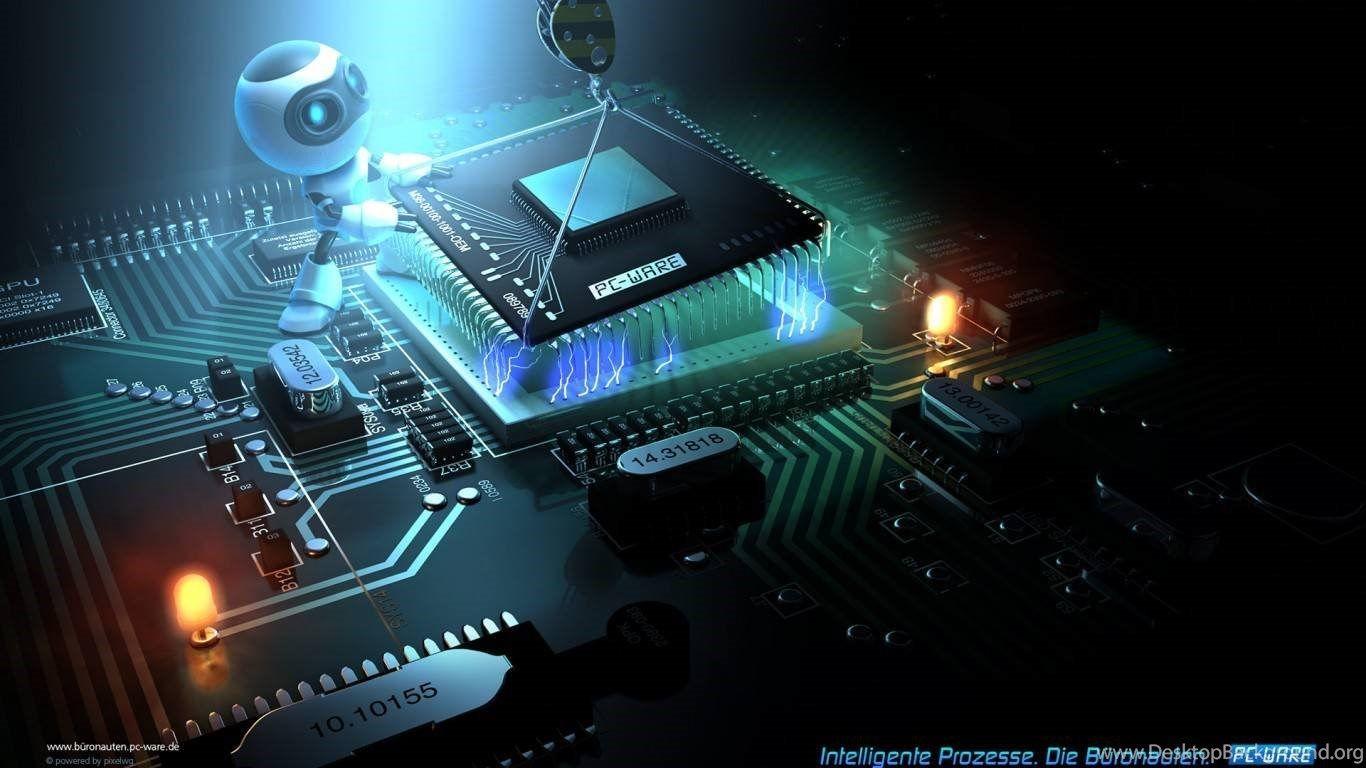 Robot Board Circuit PCb Integrated Circuit Wallpapers