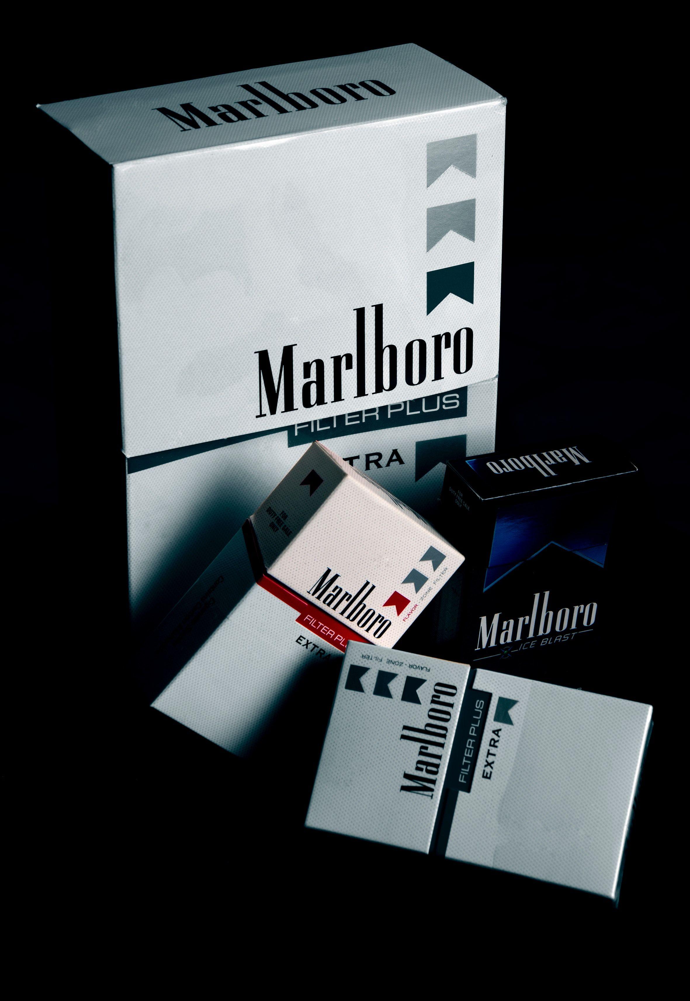 Free of cigarettes, marlboro, smoking