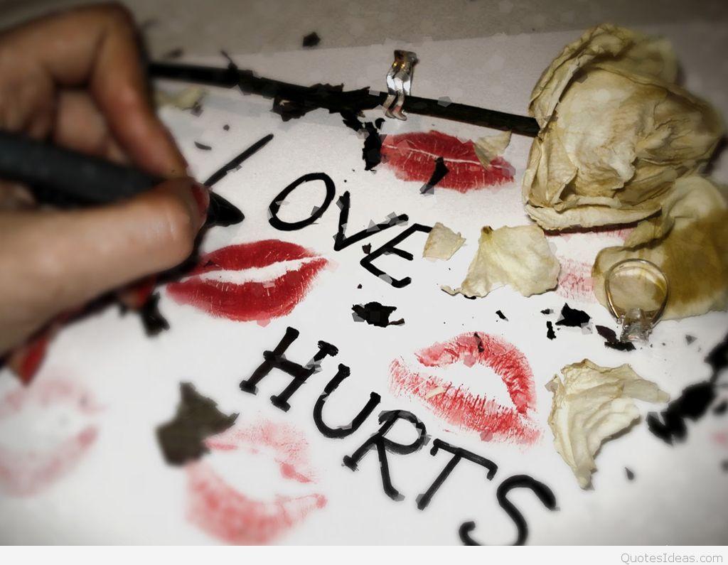 Sad Love hurts background 2016