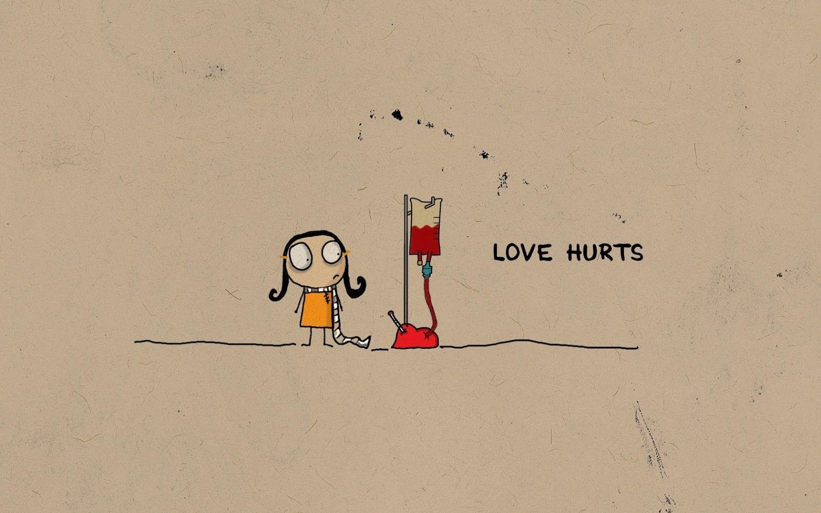 image of Wallpaper Love Hurts Sad HD - #SpaceHero