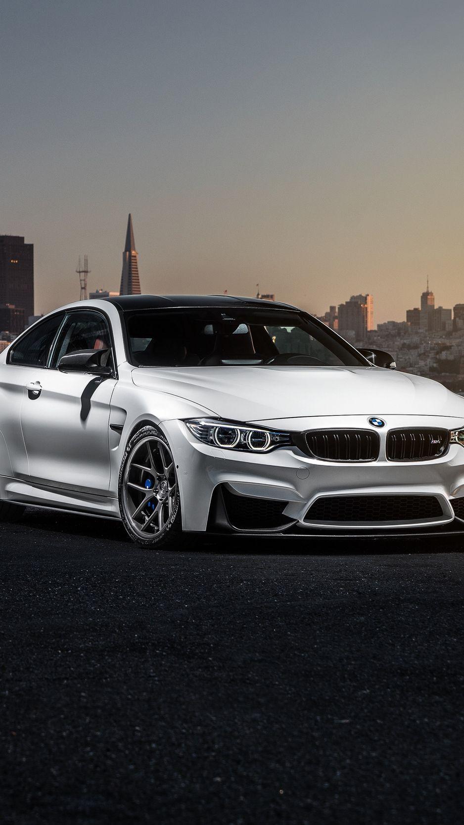 Download wallpapers 938x1668 bmw, m4, f82, white, front view