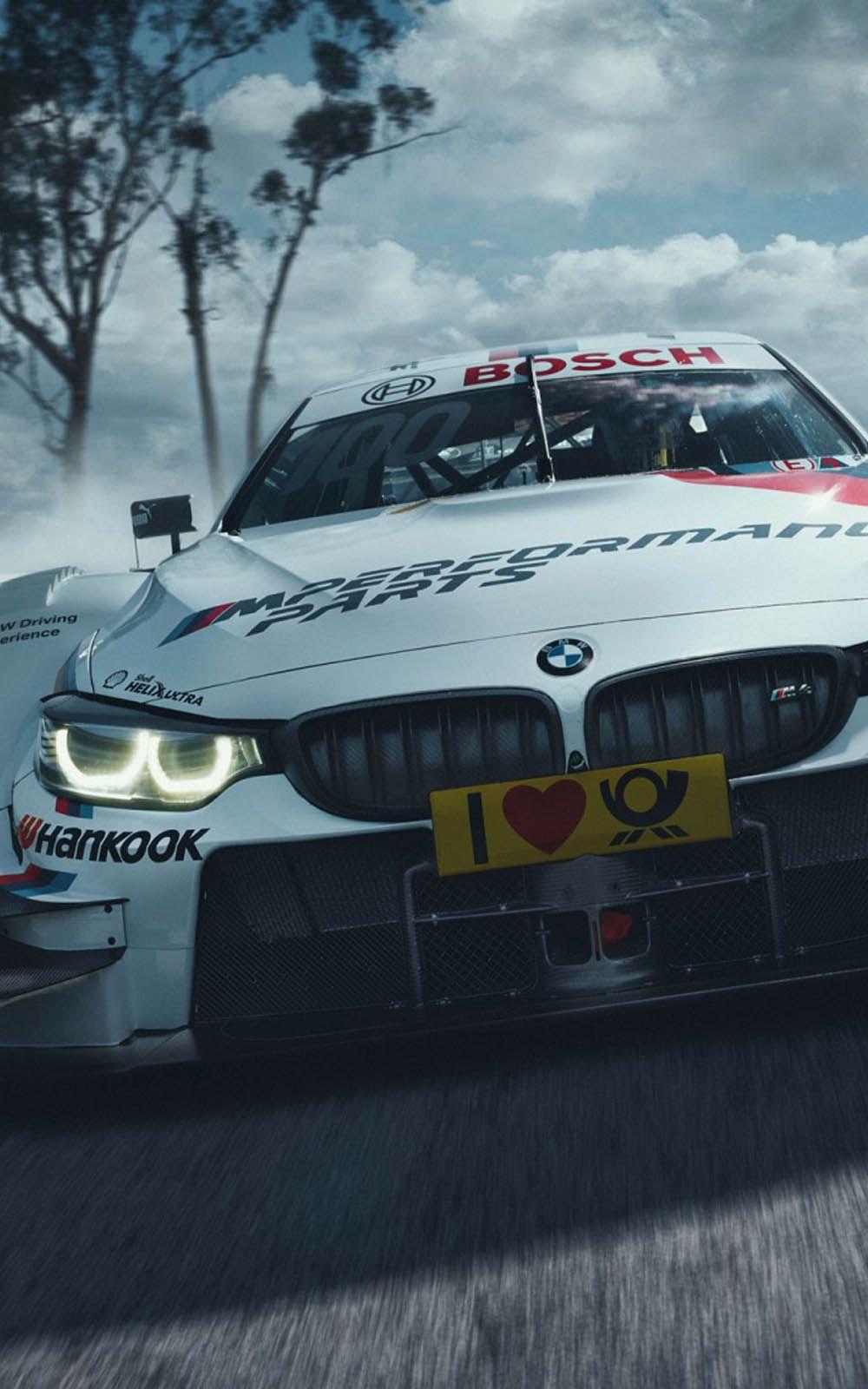BMW M4 DTM In Action HD Mobile Wallpaper Free 100% Pure