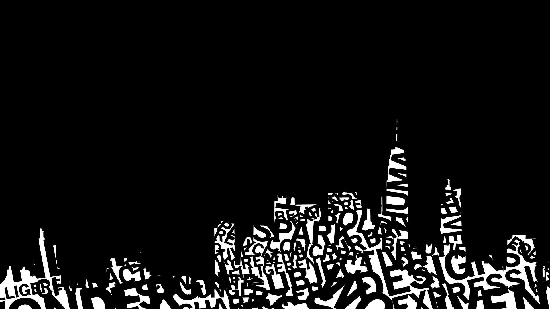 Free Wallpaper: Black City. LLOBE Design, A Digital + Web Design