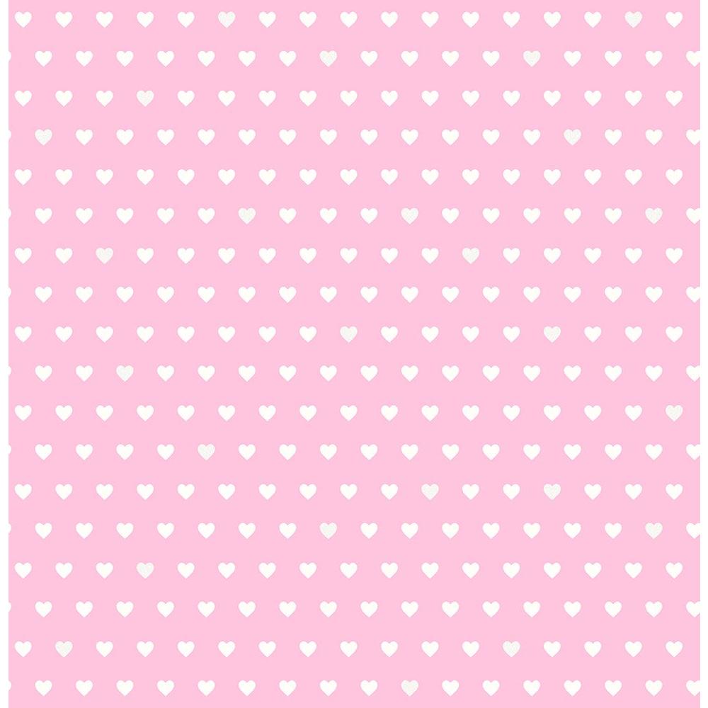 Brewster Pink Small Hearts Wallpaper Sample 2679 002156SAM