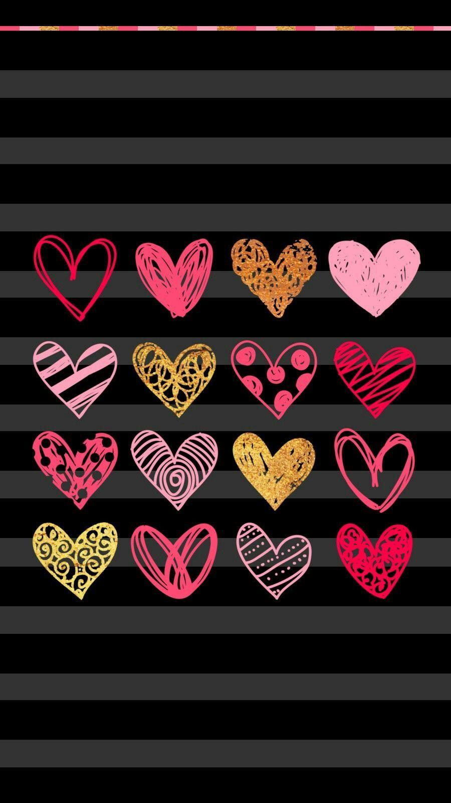 Lovenote5. Hearts Corazones. Wallpaper, Wallpaper
