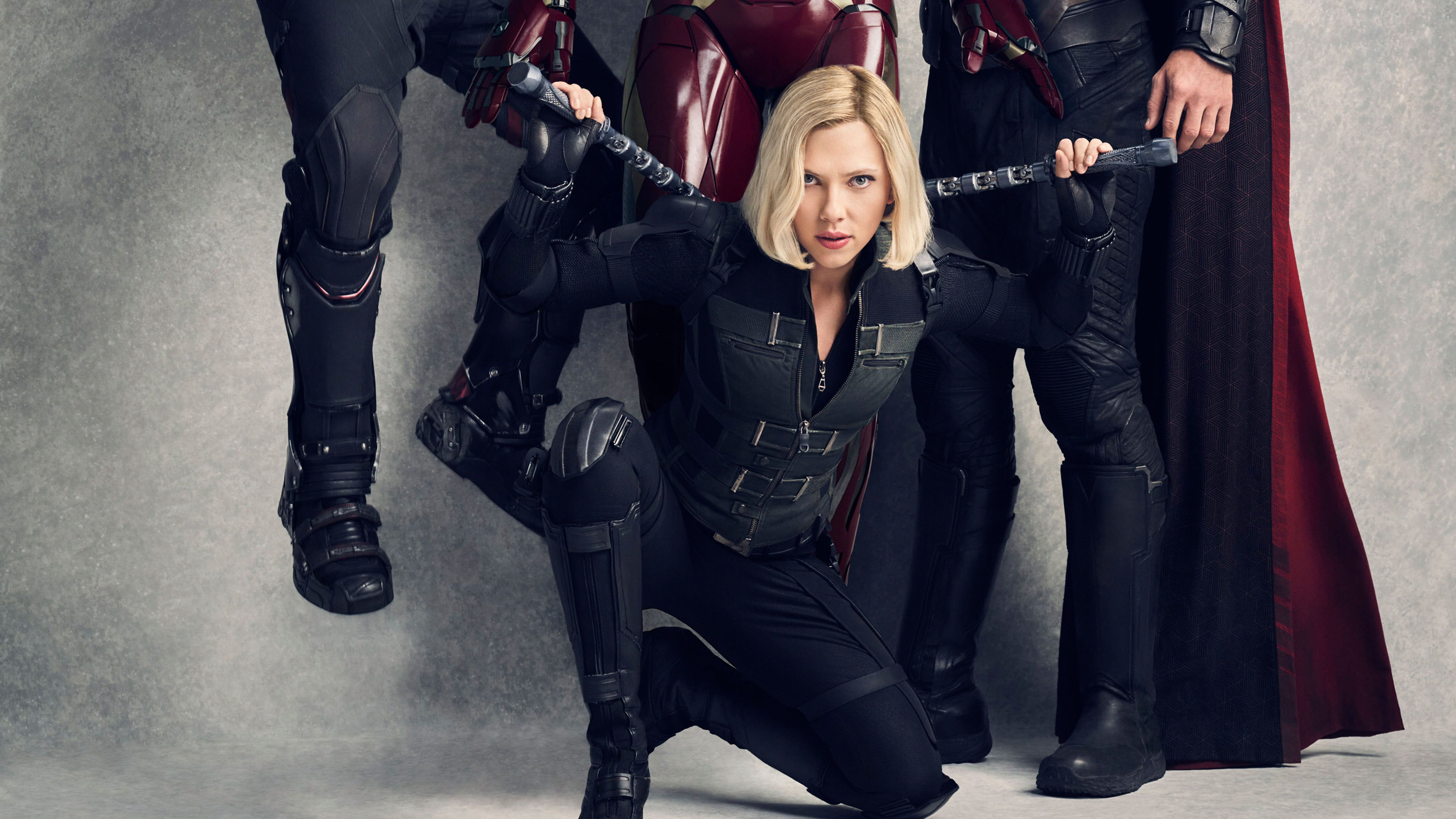 Avengers: Infinity War, Scarlett Johansson, Natasha Romanoff, Black