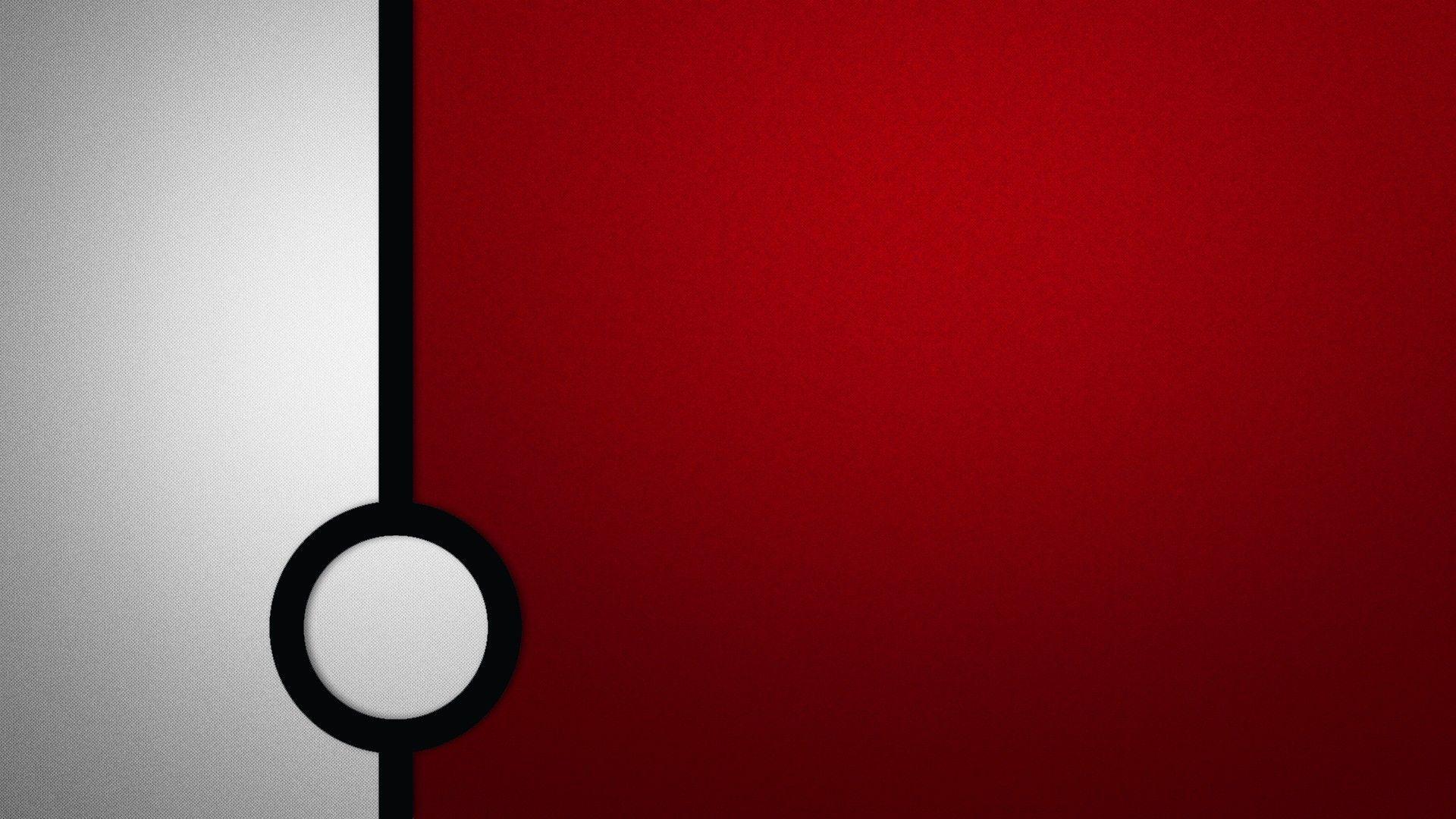 pokemon, dark, red, white, circles, textures, Pokemon Simple