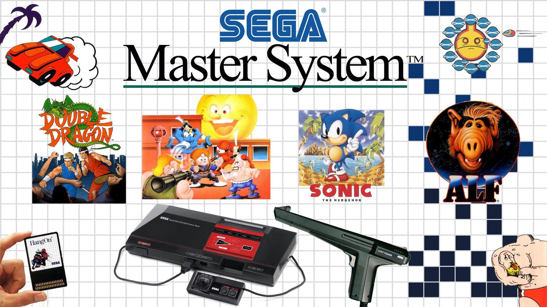 SEGA Master System Wallpaper for Your Desktop // PoisonMushroom.Org