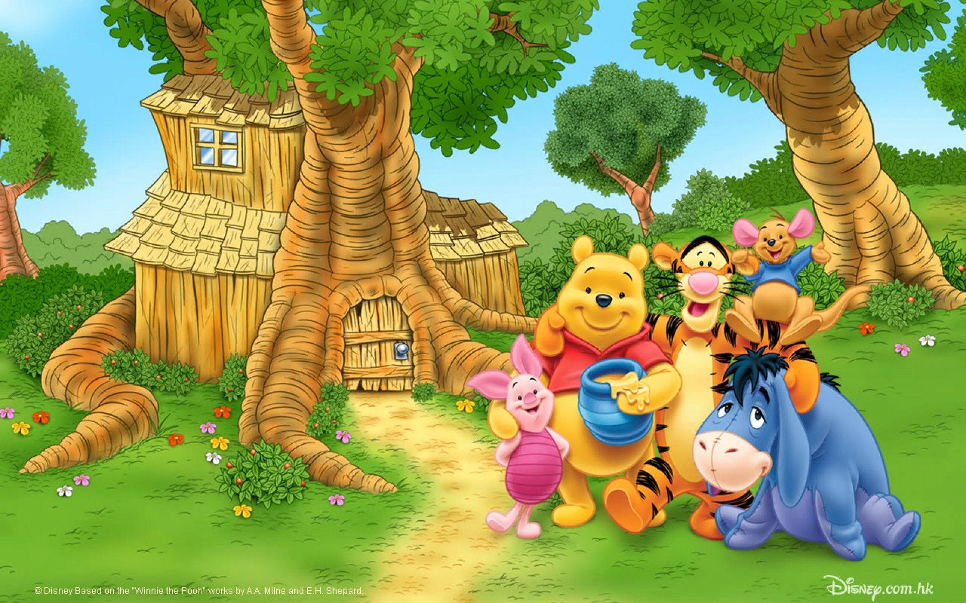 Winnie the Pooh Wallpaper New Puh Cartoon Image In HD Free Wallpaper