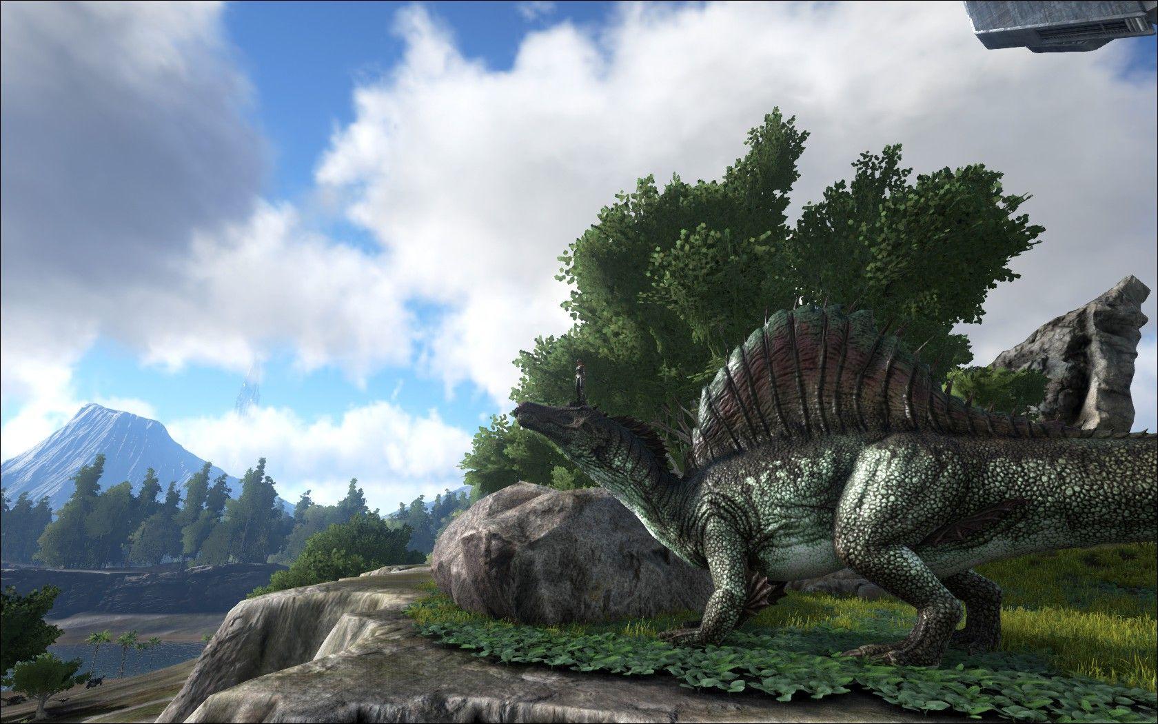 dinosaur world mobile spinosaurus