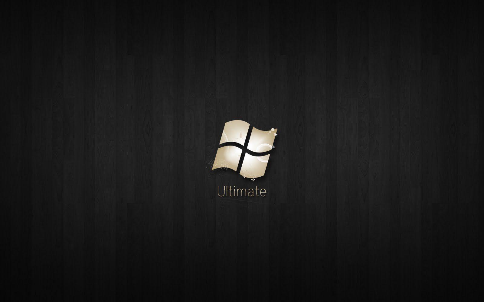 Wallpaper Box: Windows 7 Ultimate Black Edition High Definition