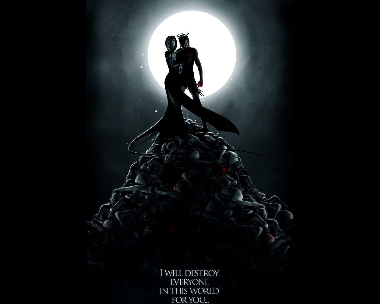 Angel n Vampire Wallpaper and Background Imagex1024