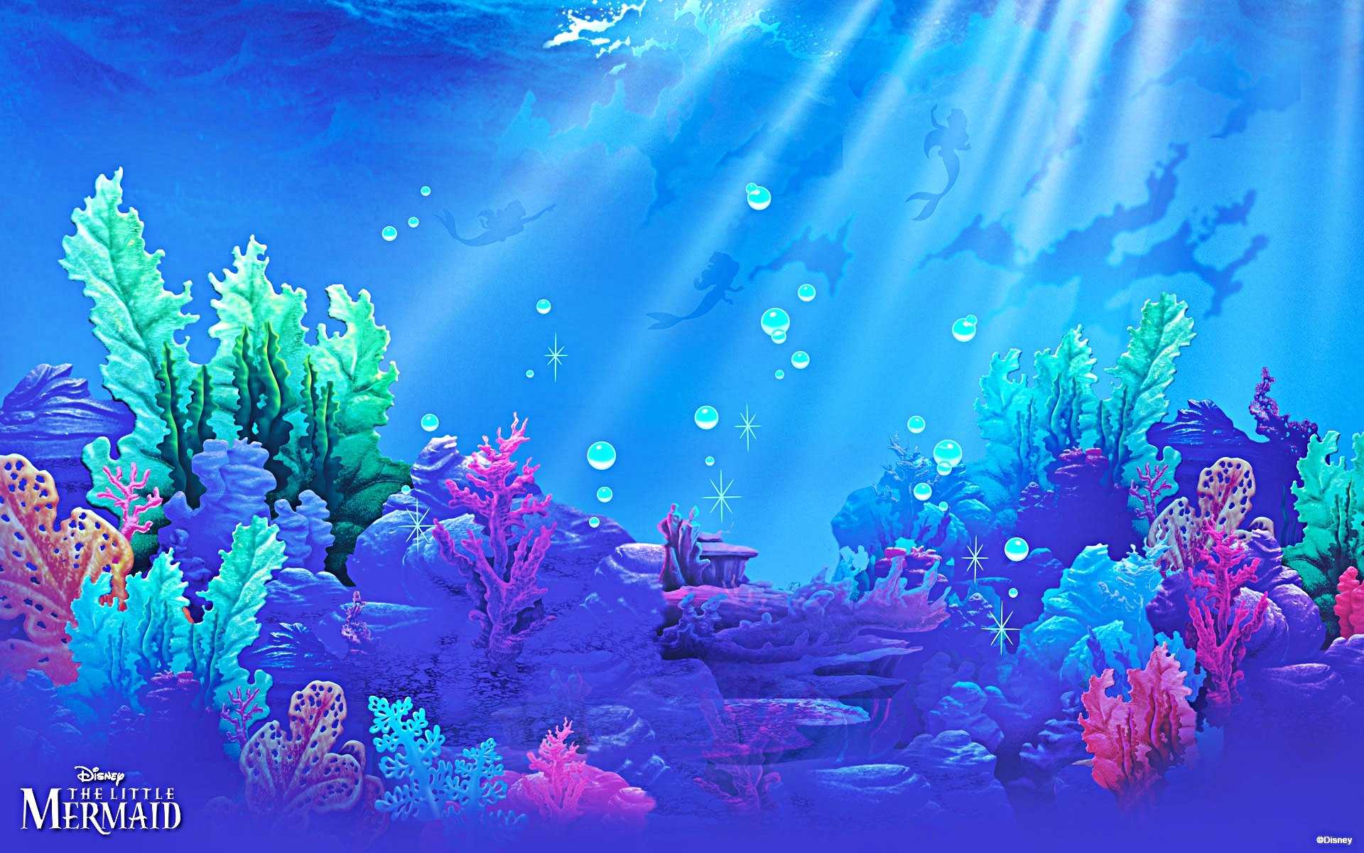 Widescreen Of Little Mermaid Background HD Pics Desktop Disney