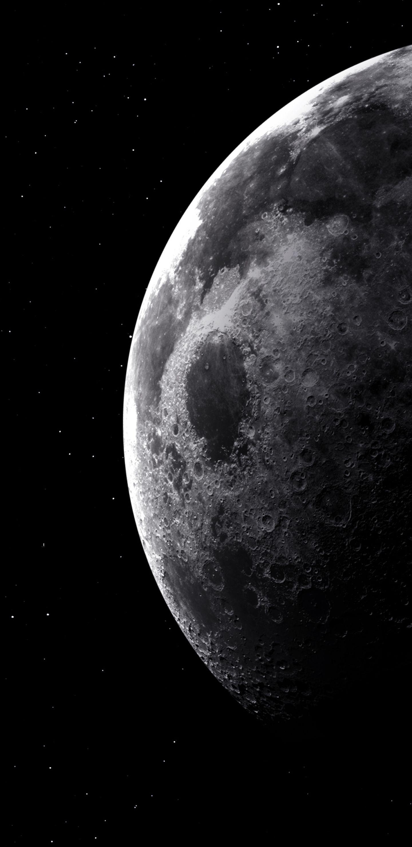 Moon 5k Samsung Galaxy S8, S, Note 8 QHD HD 4k Wallpaper