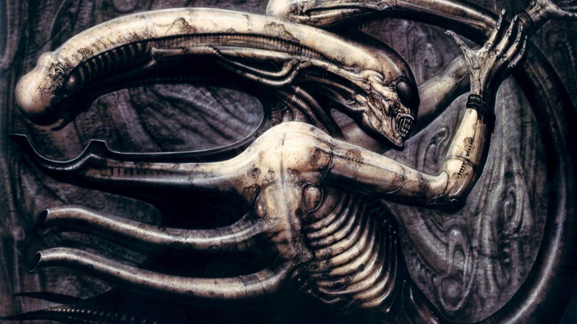 ScreenHeaven: Alien HR Giger desktop and mobile background