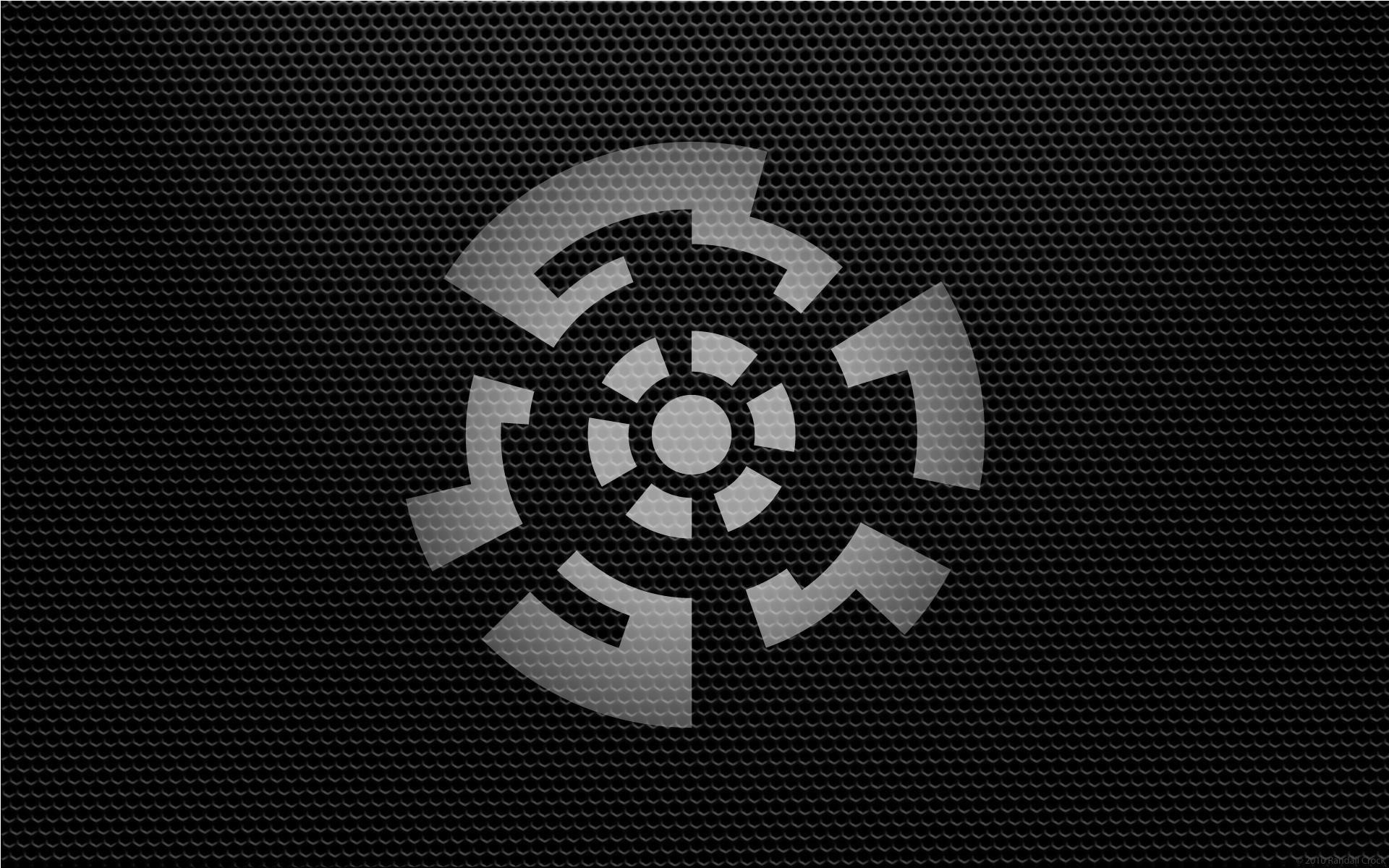 Dark Gray Circle desktop PC and Mac wallpaper 1366×768 Circle