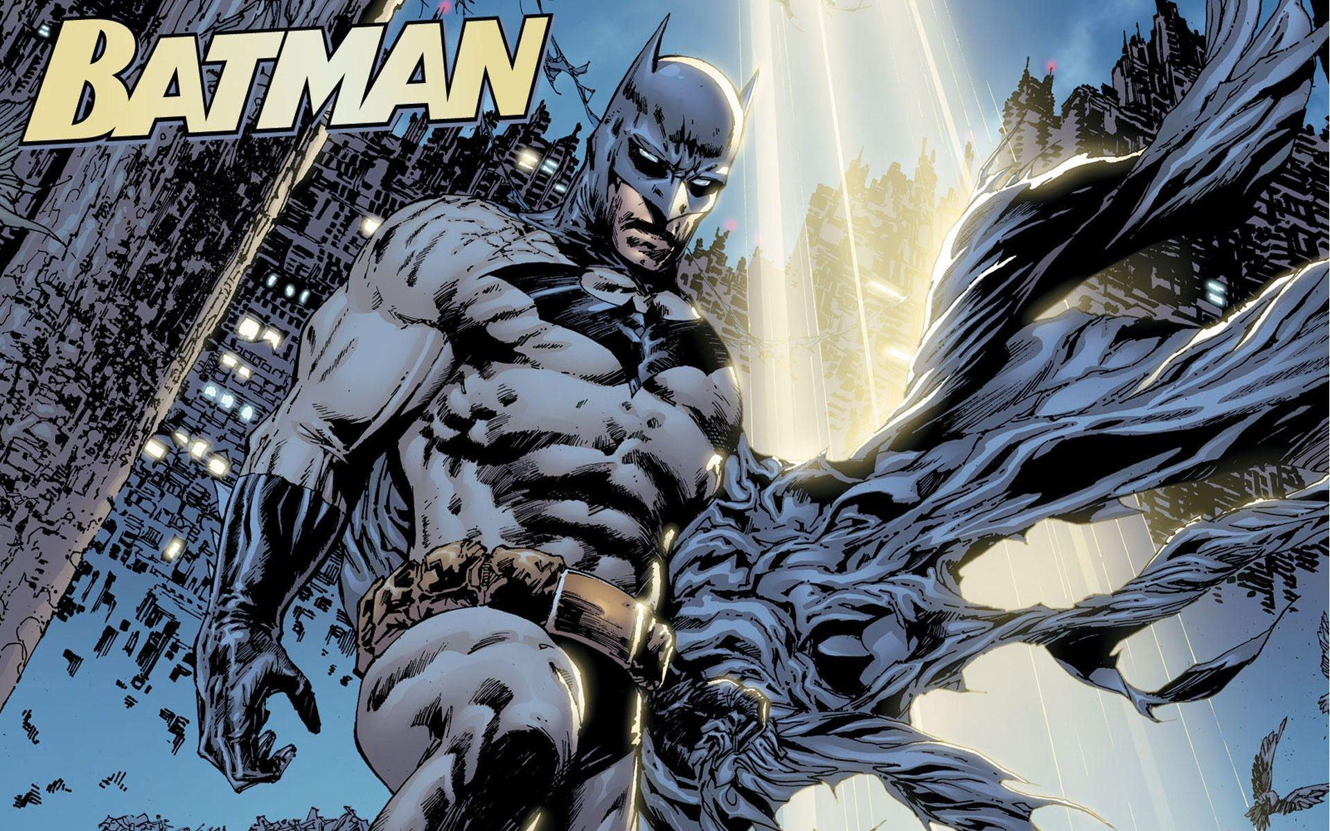 Free Batman Comic Wallpaper Background