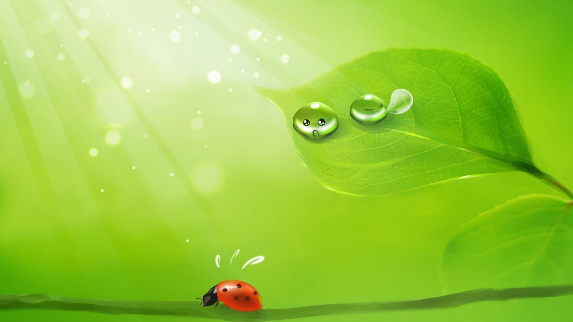 Cute Green Desktop Wallpapers - Wallpaper Cave