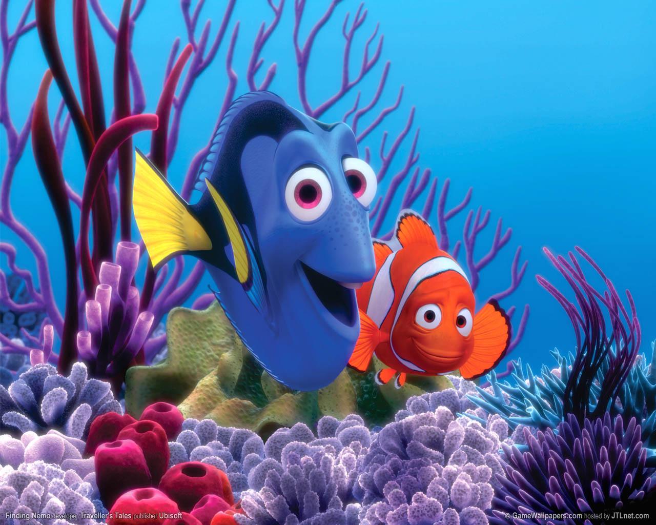 Finding Nemo Disney Cartoon HD Wallpaper for Lumia