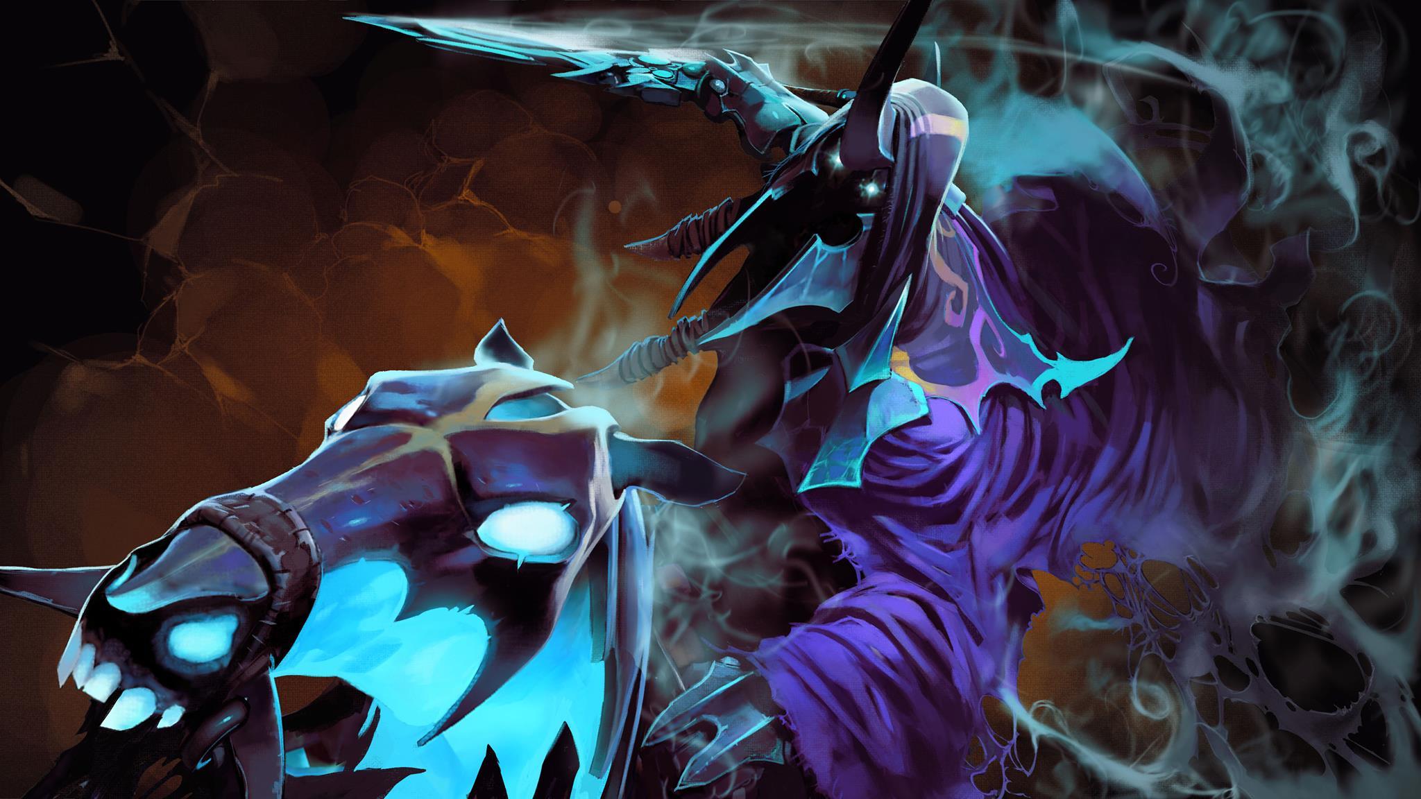 Dota - Abaddon (Splash Screen) HD wallpaper and background
