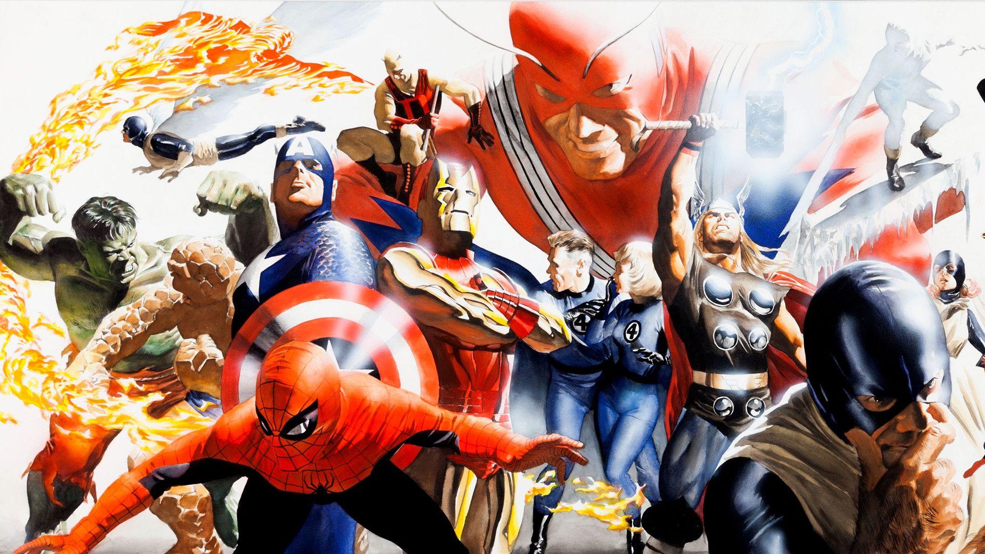 20 Wallpapers by Alex Ross