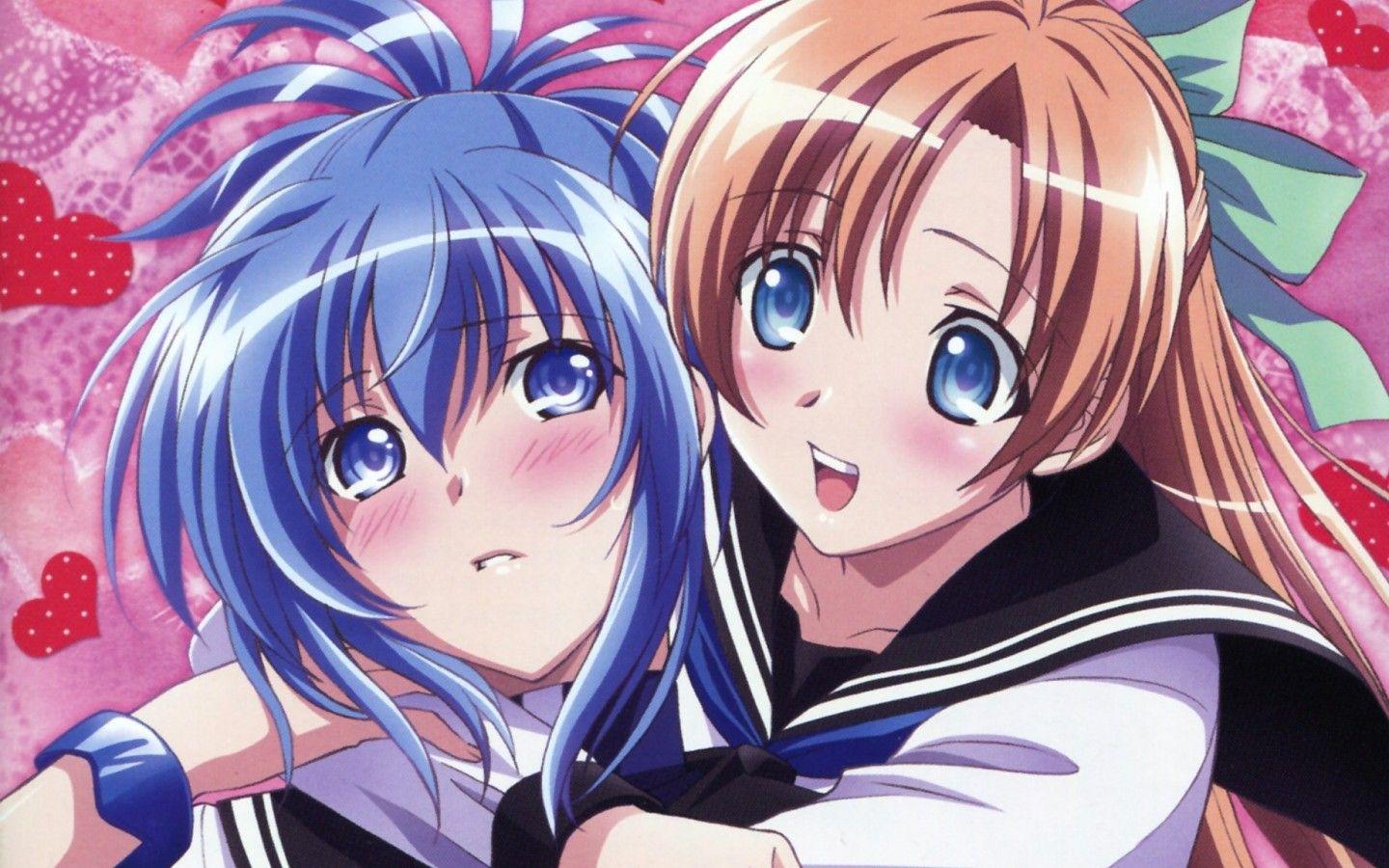 ScreenHeaven: Kampfer Sakura Kaeda Senou Natsuru sailor uniforms