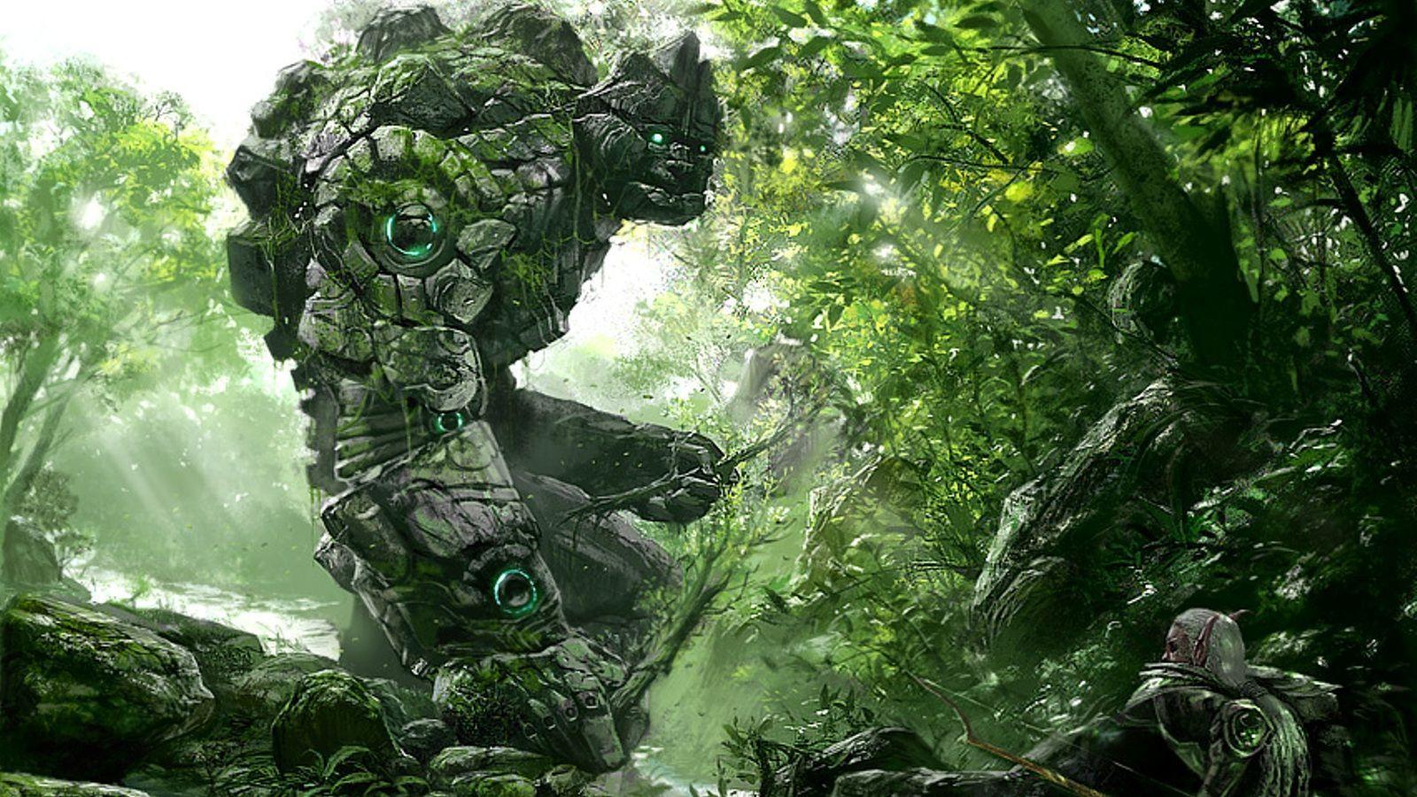 71117d1260462345 Model Request Ancient Stone Elemental Think Its