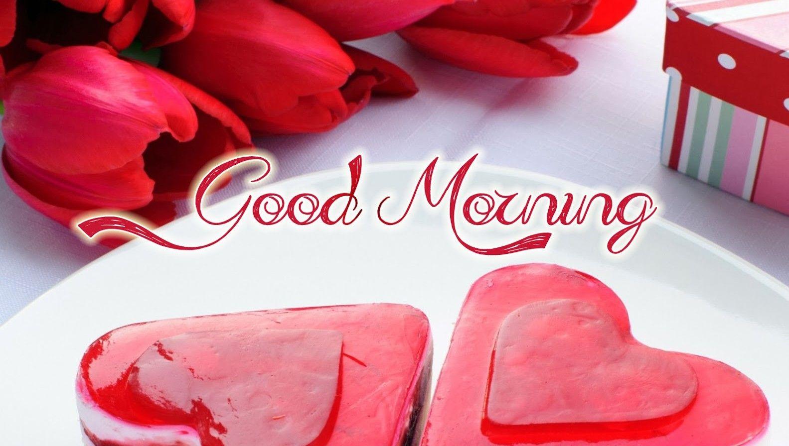 Sweet Romantic Good Morning Wallpaper