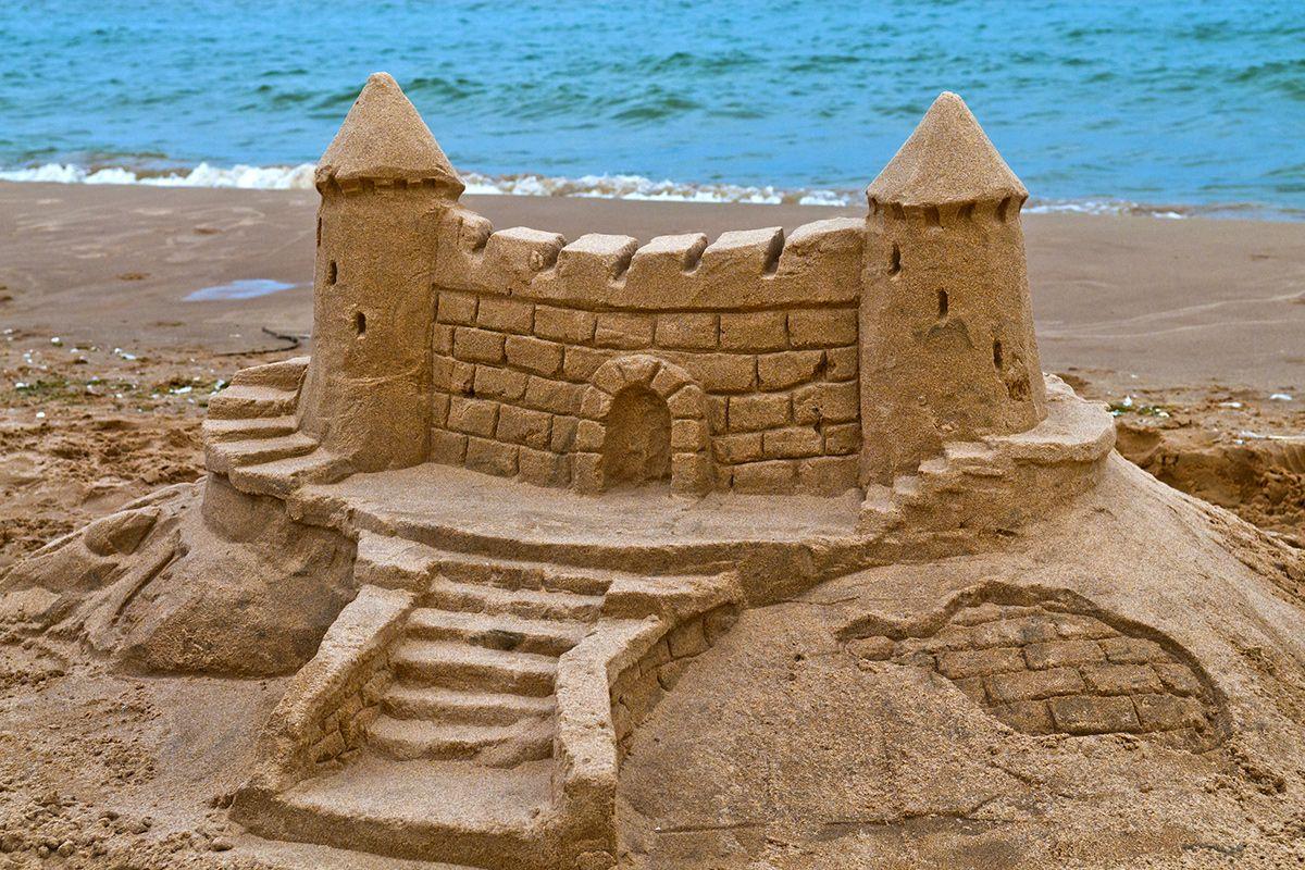 HD Sandcastle Wallpaper and Photo. HD Travelling Wallpaper